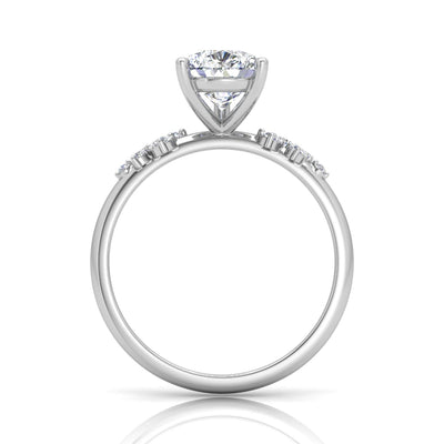 Jasmine Pear Diamond Engagement Ring