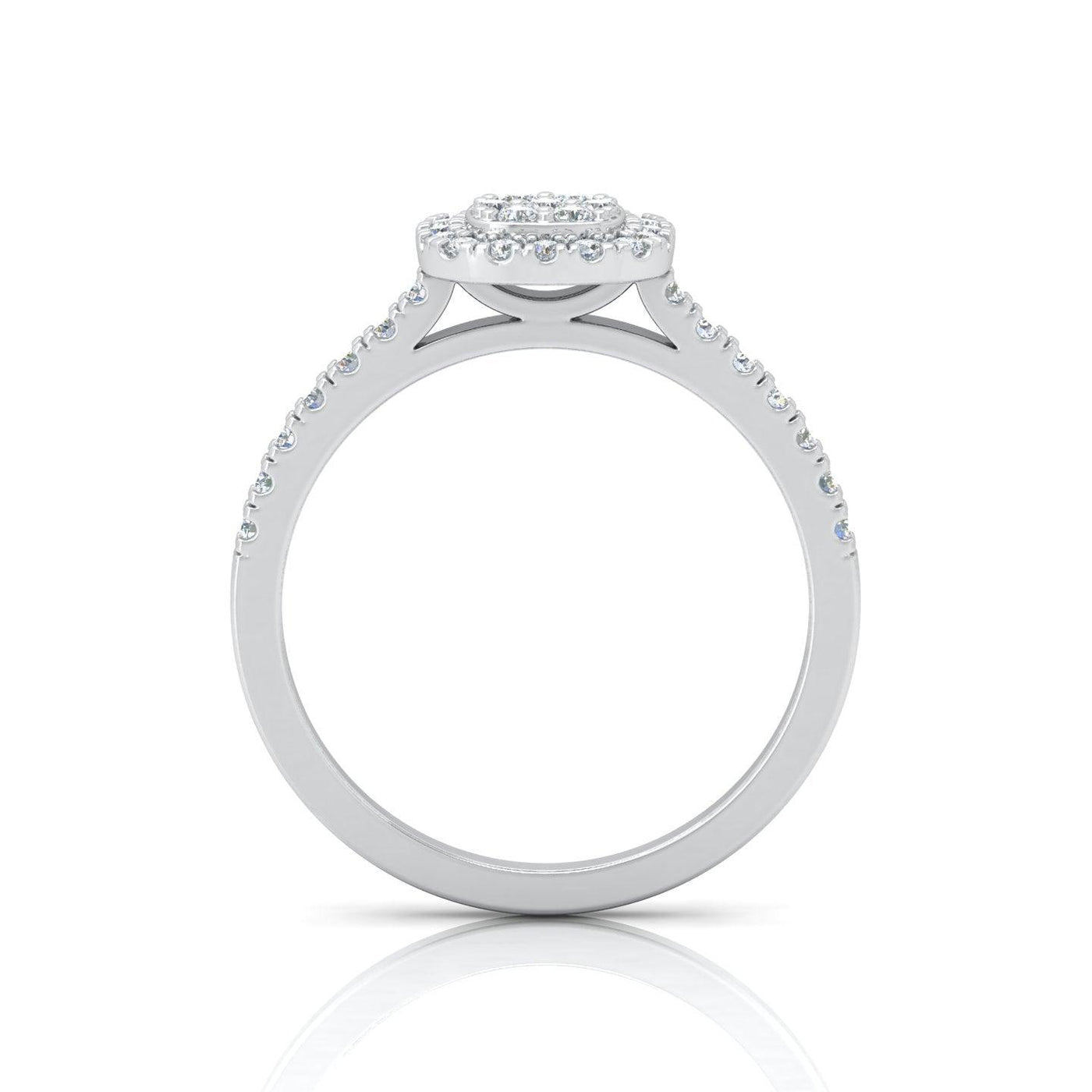 top quality diamond engagement ring