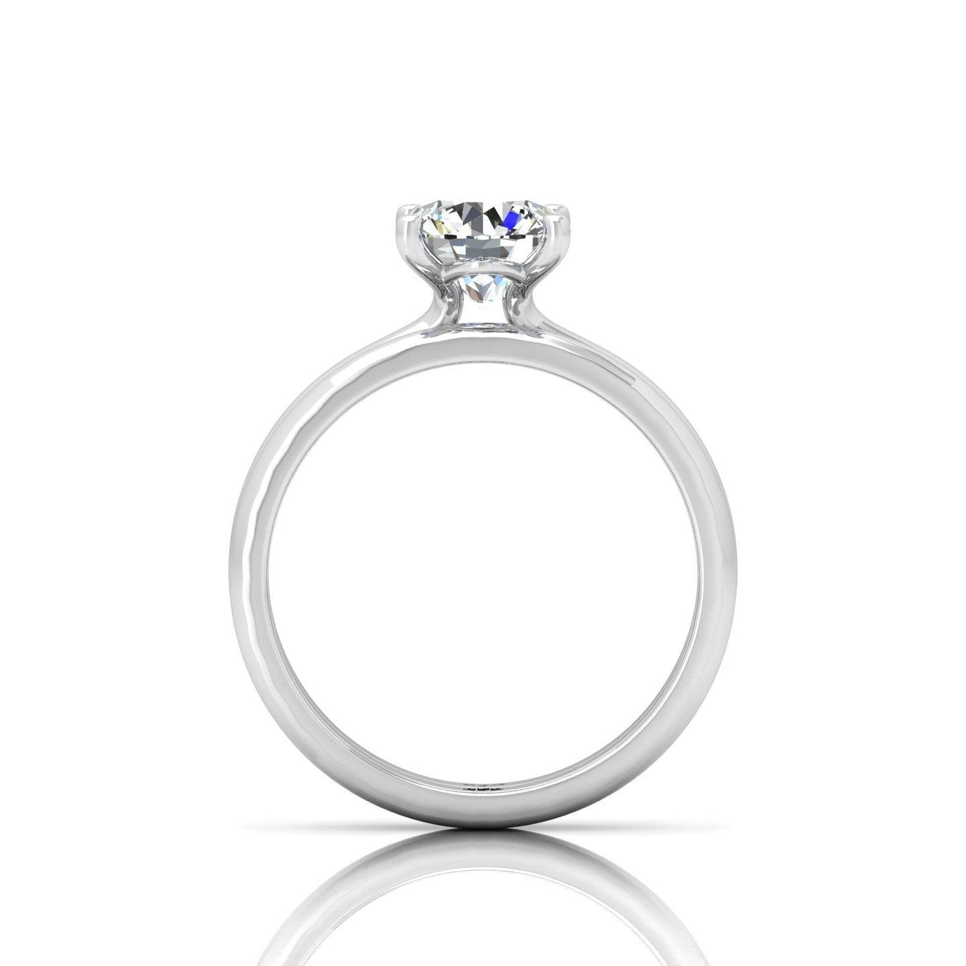 Certified Round Diamond Solitaire Bridal Set Ring 2.00Carat E/VS