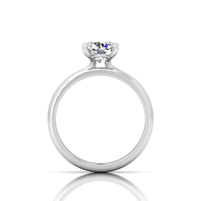 Certified Round Diamond Solitaire Bridal Set Ring 2.00Carat E/VS