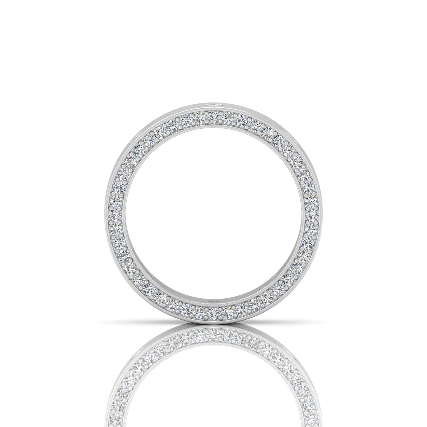 D/VVS 1.50CT Lab Grown Round Diamond Men’s Wedding Ring