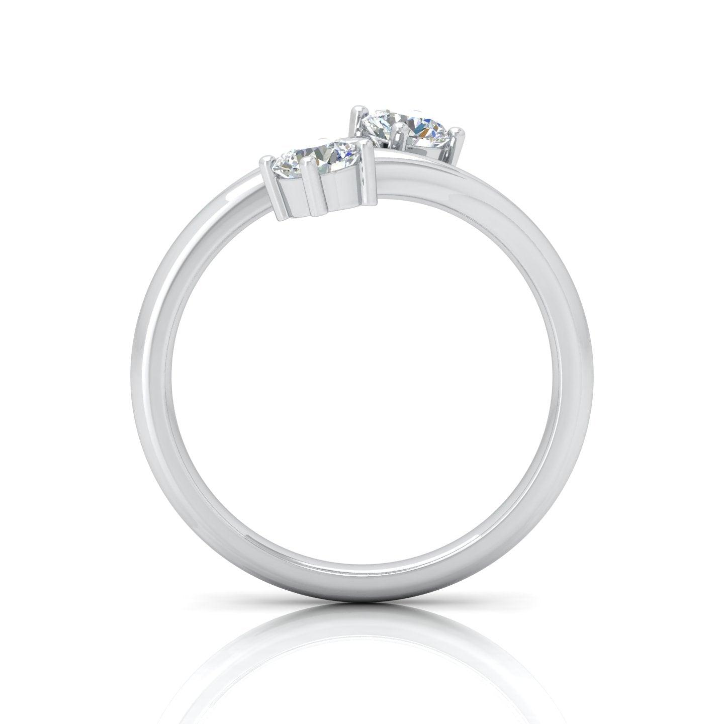 toi moi style engagement ring