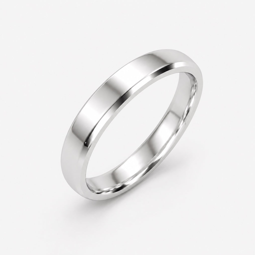 Classic Court Shape 2mm Plain Women's Wedding Band