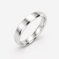 Classic Court Shape 2mm Plain Women's Wedding Band