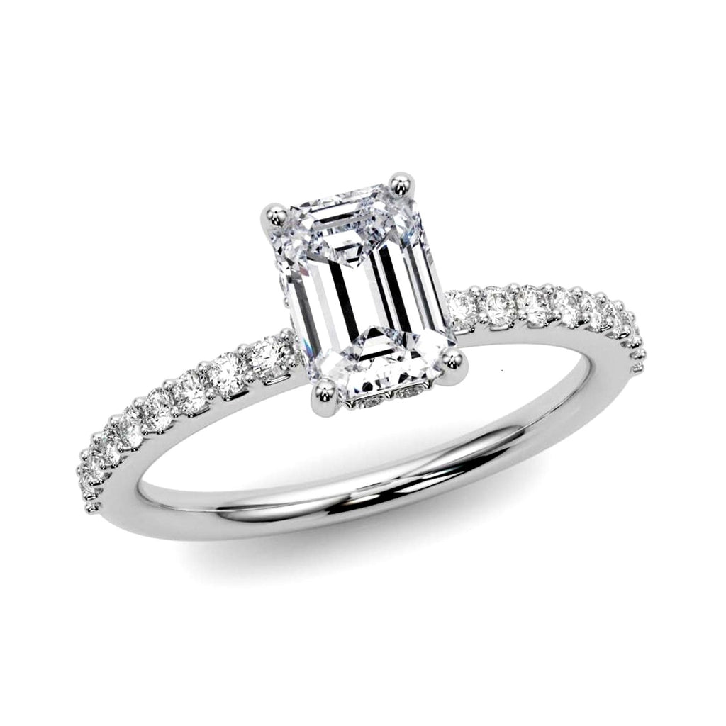Great Offer..! Bezel Set Black Diamond Solitaire Engagement Ring - 1.00 carat