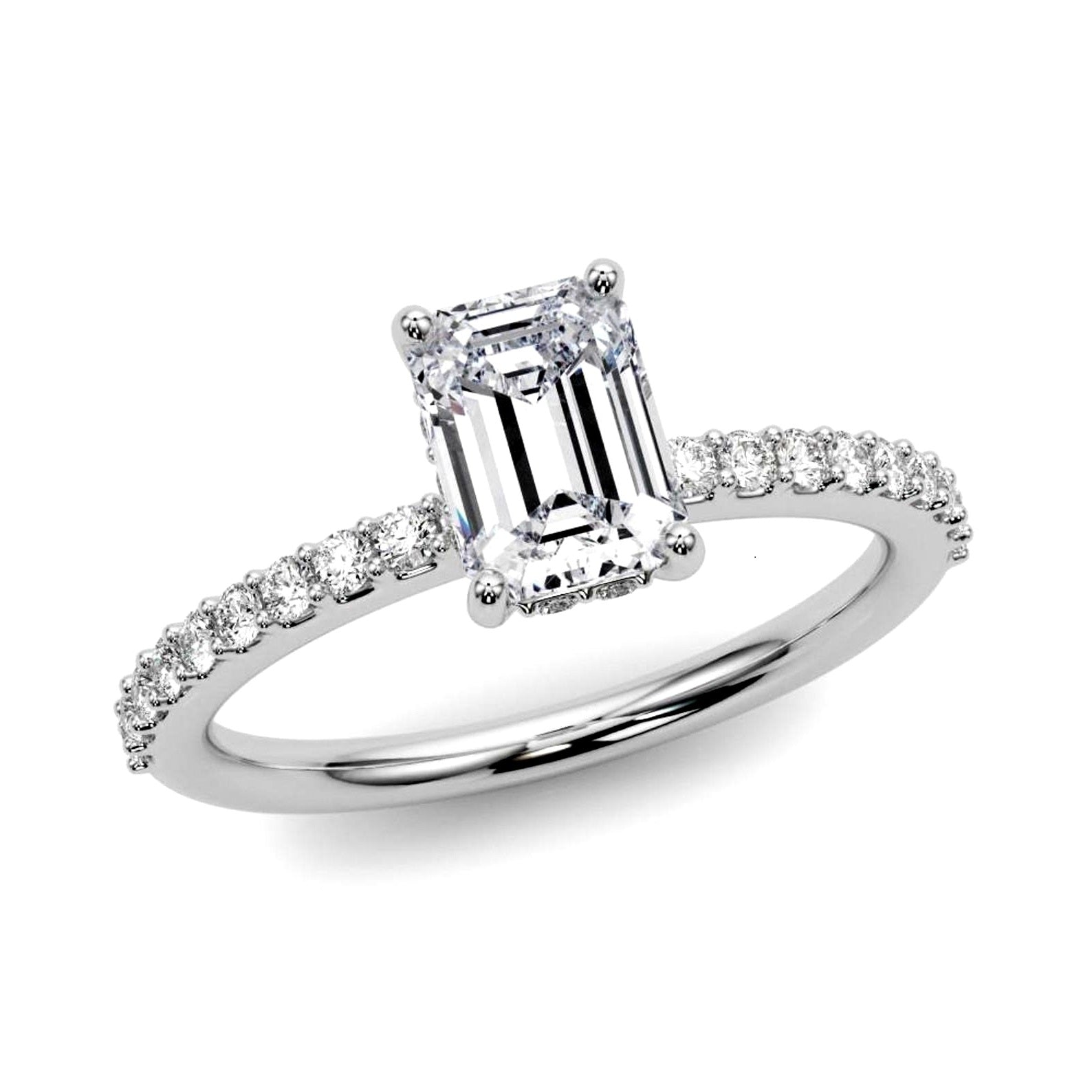 Great Offer..! Bezel Set Black Diamond Solitaire Engagement Ring - 1.00 carat