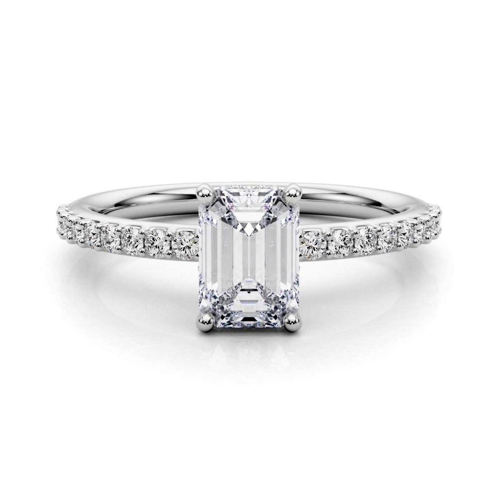 Great Offer..! Bezel Set Black Diamond Solitaire Engagement Ring - 1.00 carat