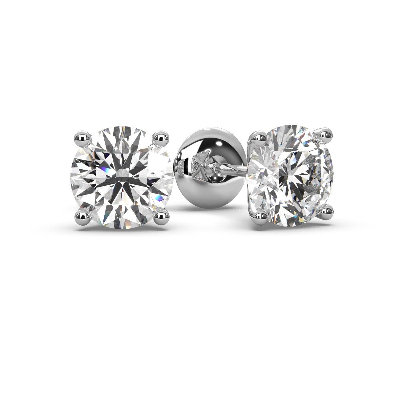 amadadiamonds igi certified lab grown Diamond stud earring 