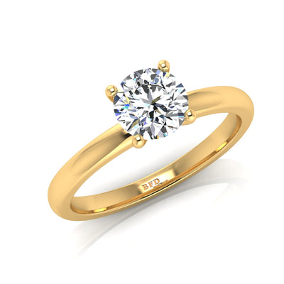 IGI CERTIFIED D/VVS 2.80CT Round Diamond Solitaire Engagement Ring, 950 Platinum