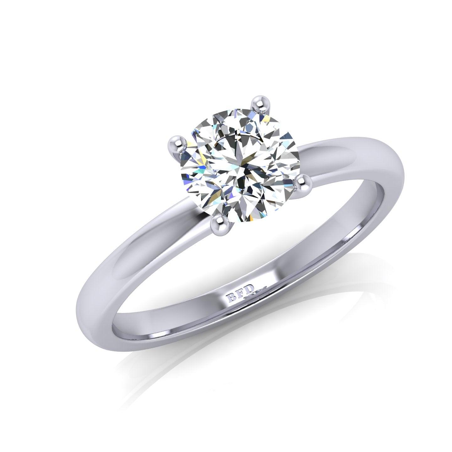 claw set engagement ring