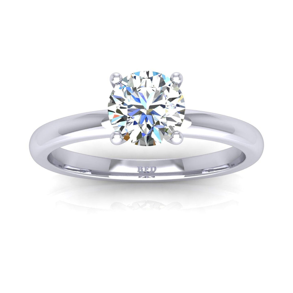 lab diamond engagement ring