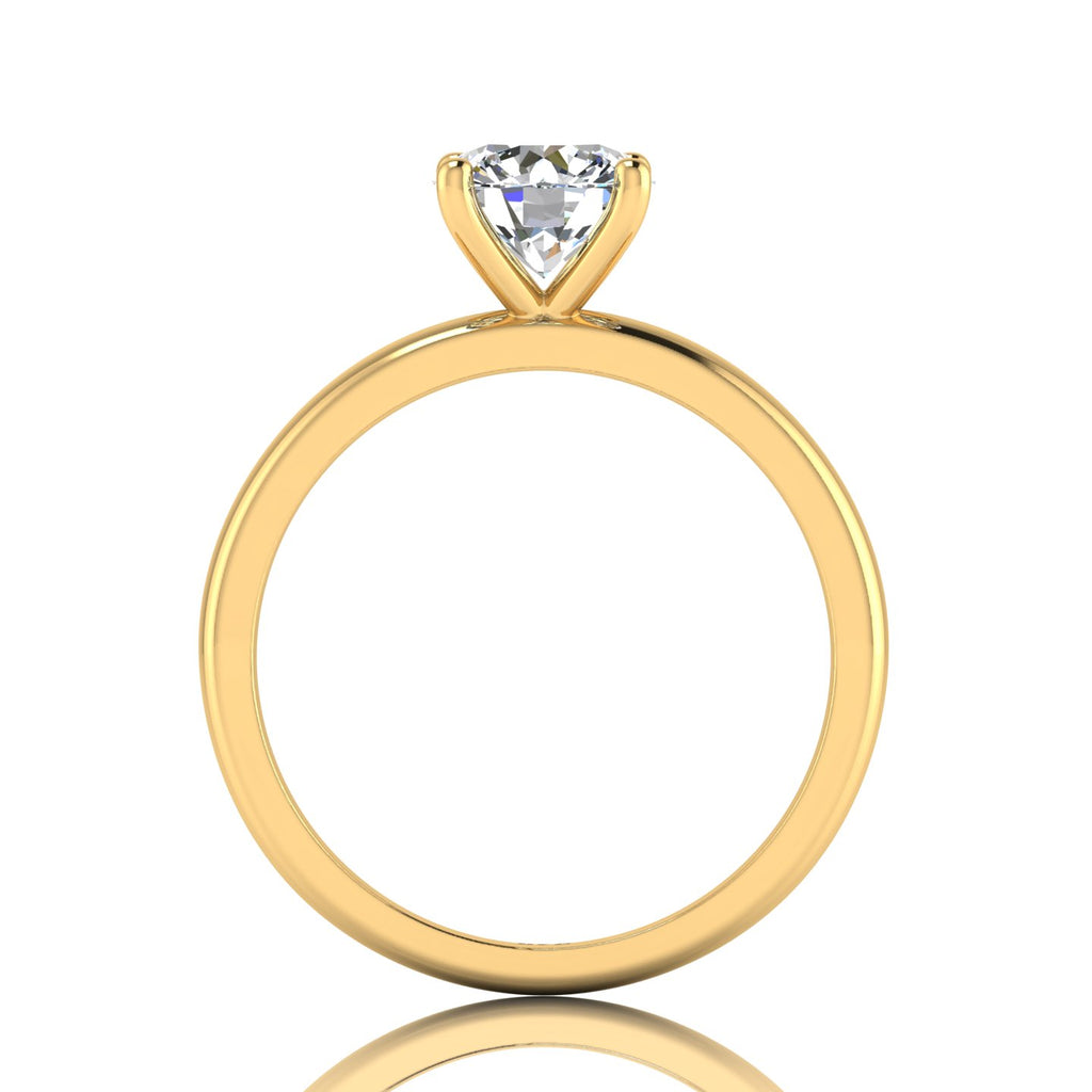 IGI CERTIFIED D/VVS 2.80CT Round Diamond Solitaire Engagement Ring, 950 Platinum