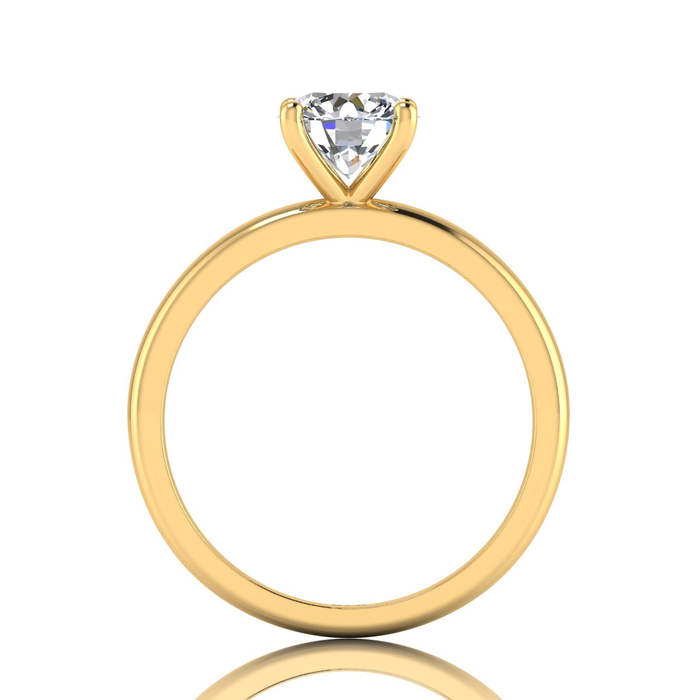 IGI CERTIFIED D/VVS 2.80CT Round Diamond Solitaire Engagement Ring, 950 Platinum