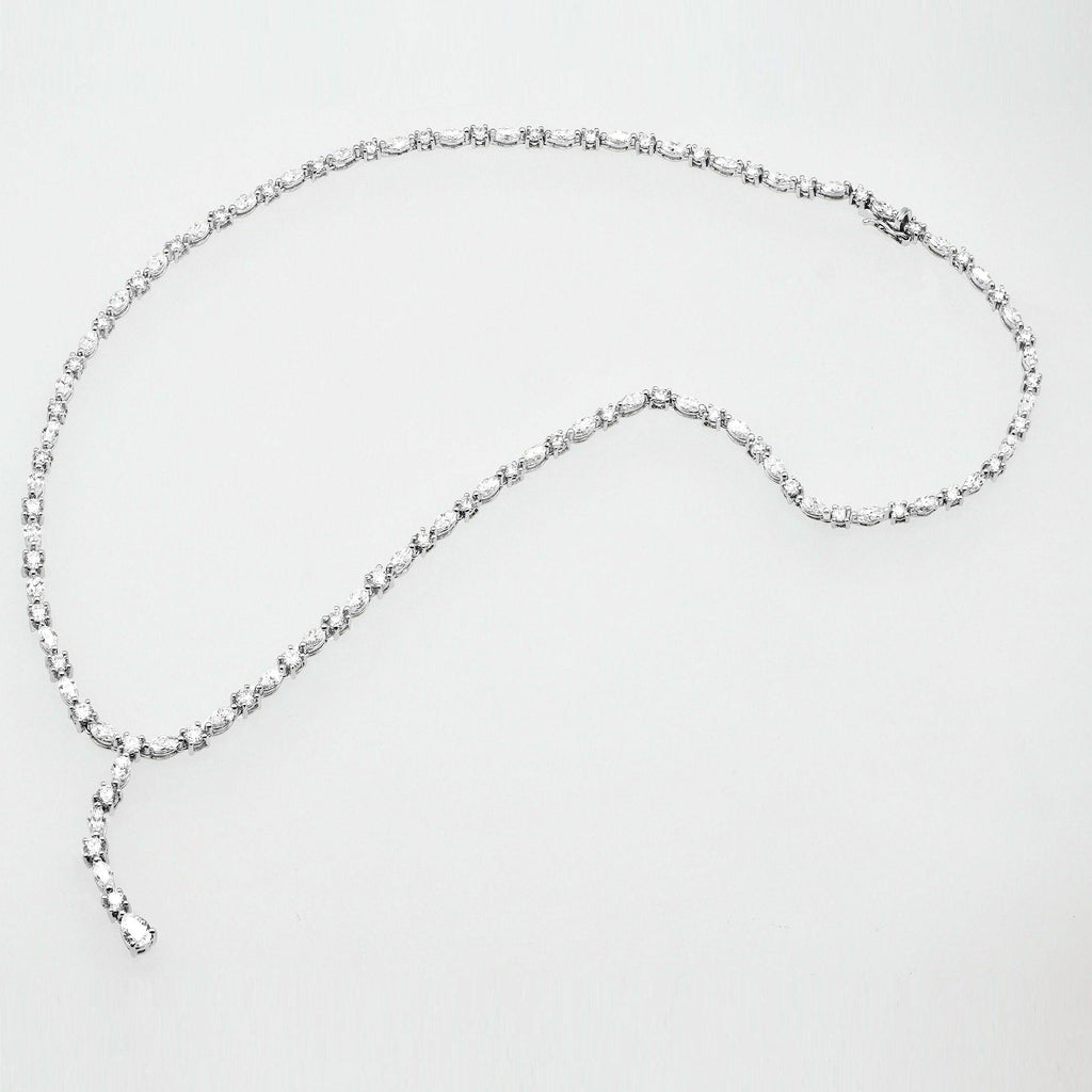 designer lab grown diamond necklace