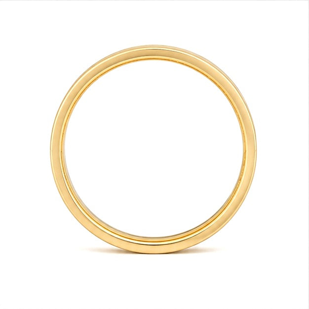 Men’s 6mm Wedding Ring in Yellow Gold