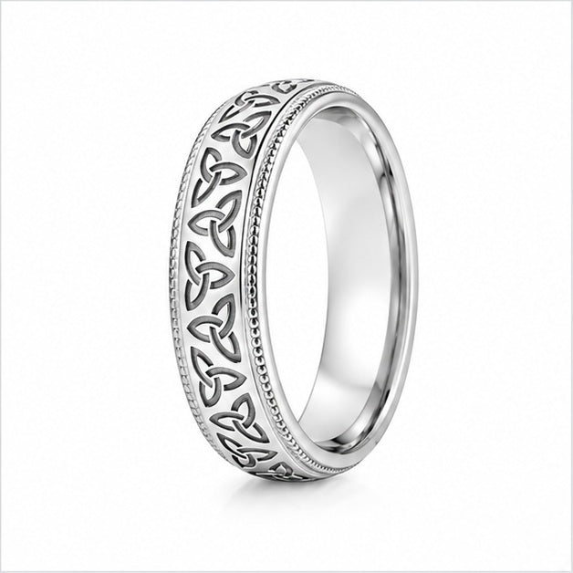 Men’s Celtic Knot Wedding Ring