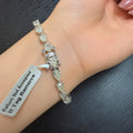12.50ct Pear Diamond Tennis Bracelet - Platinum