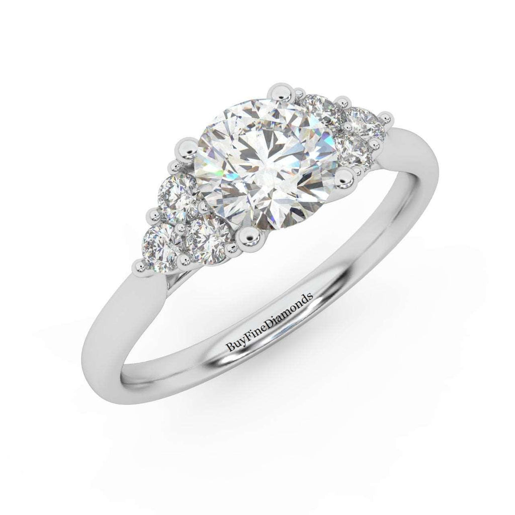 Best Deal..! Round Diamond Engagement Ring Women's Ring - 1.00 Carat