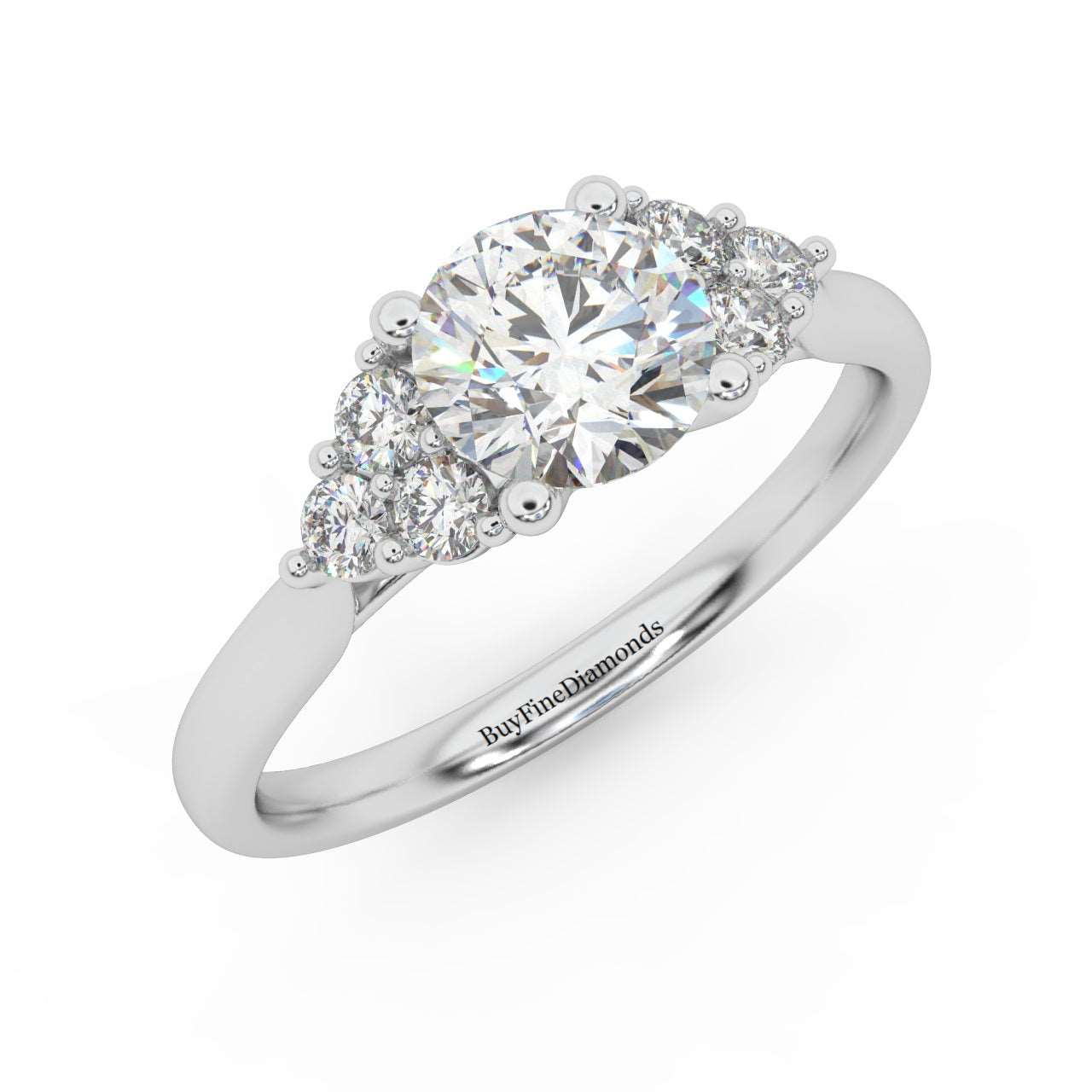 Best Deal..! Round Diamond Engagement Ring Women's Ring - 1.00 Carat