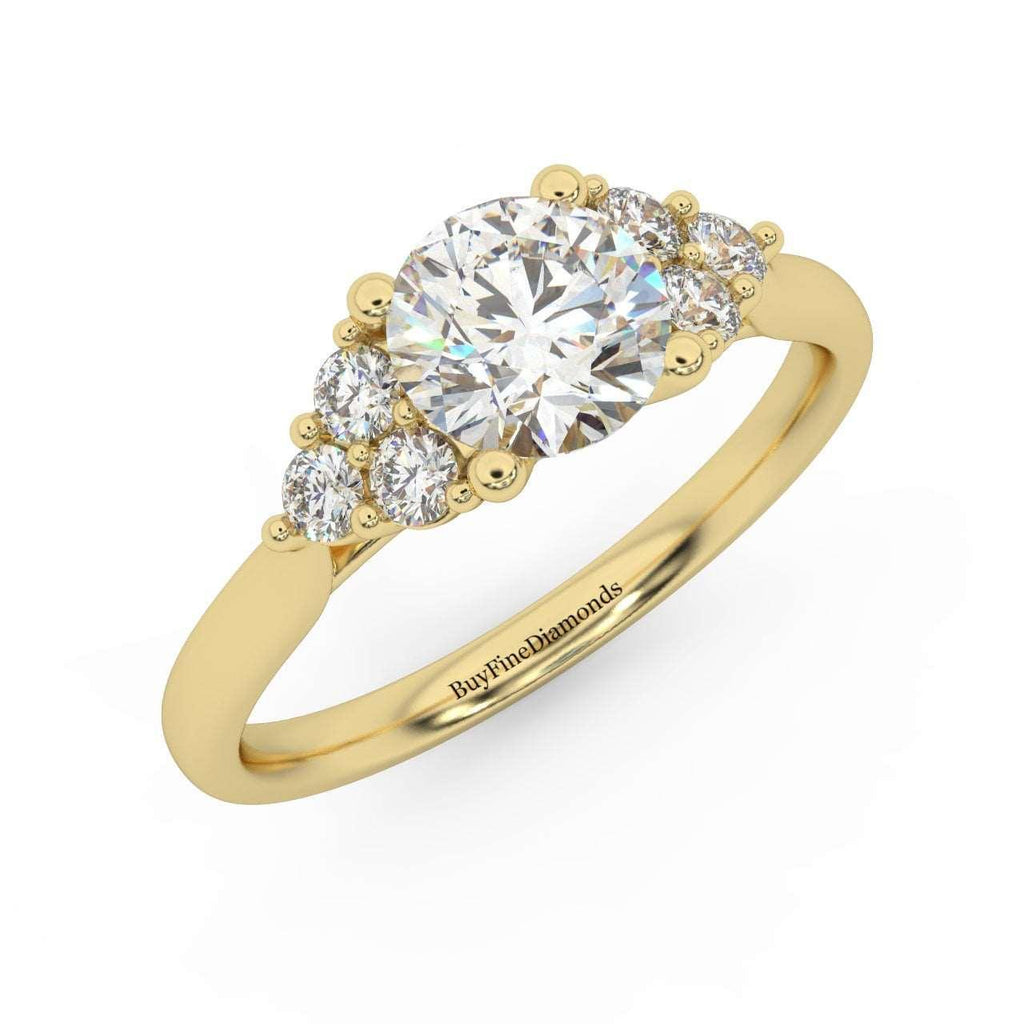 Best Deal..! Round Diamond Engagement Ring Women's Ring - 1.00 Carat