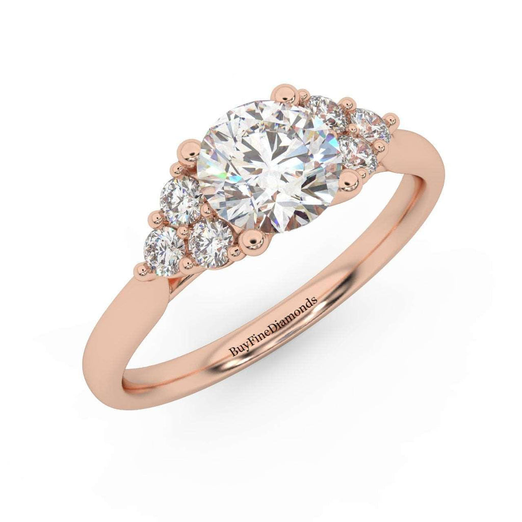 Best Deal..! Round Diamond Engagement Ring Women's Ring - 1.00 Carat