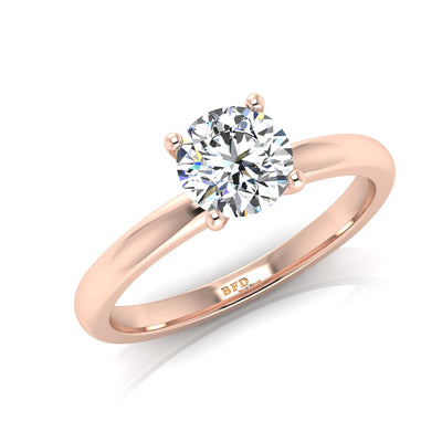 IGI CERTIFIED D/VVS 2.80CT Round Diamond Solitaire Engagement Ring, 950 Platinum
