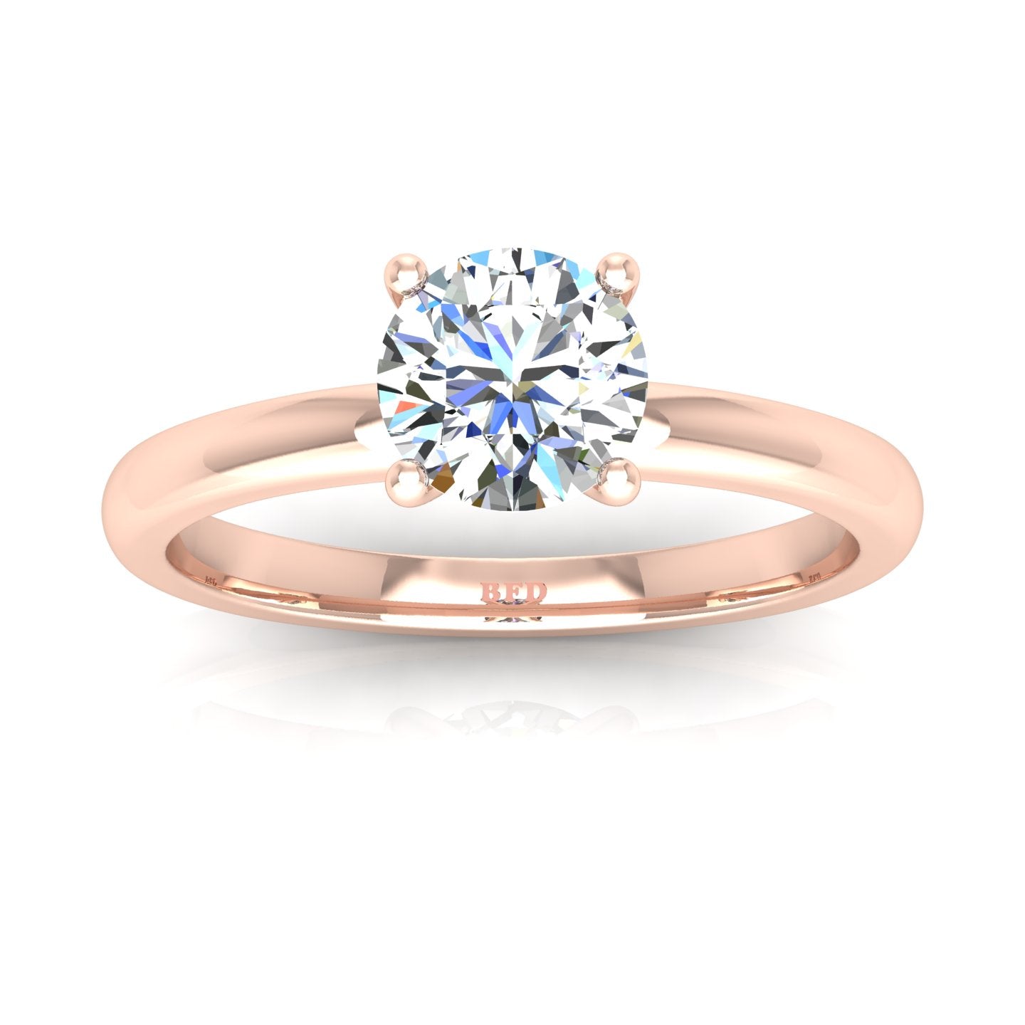 IGI CERTIFIED D/VVS 2.80CT Round Diamond Solitaire Engagement Ring, 950 Platinum