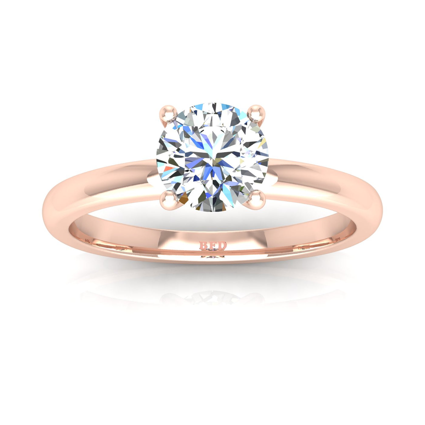 IGI CERTIFIED D/VVS 2.80CT Round Diamond Solitaire Engagement Ring, 950 Platinum