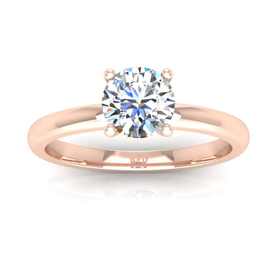 IGI CERTIFIED D/VVS 2.80CT Round Diamond Solitaire Engagement Ring, 950 Platinum