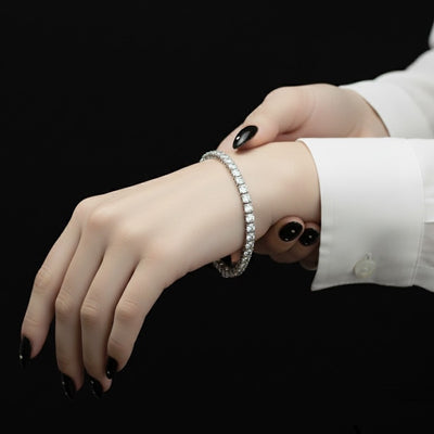Certified Lab Diamond Tennis Bracelet UK