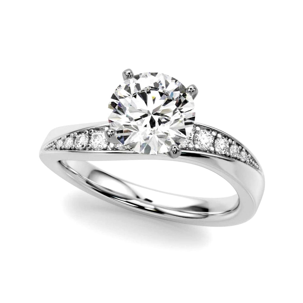 Great Offer..! Bezel Set Black Diamond Solitaire Engagement Ring - 1.00 carat