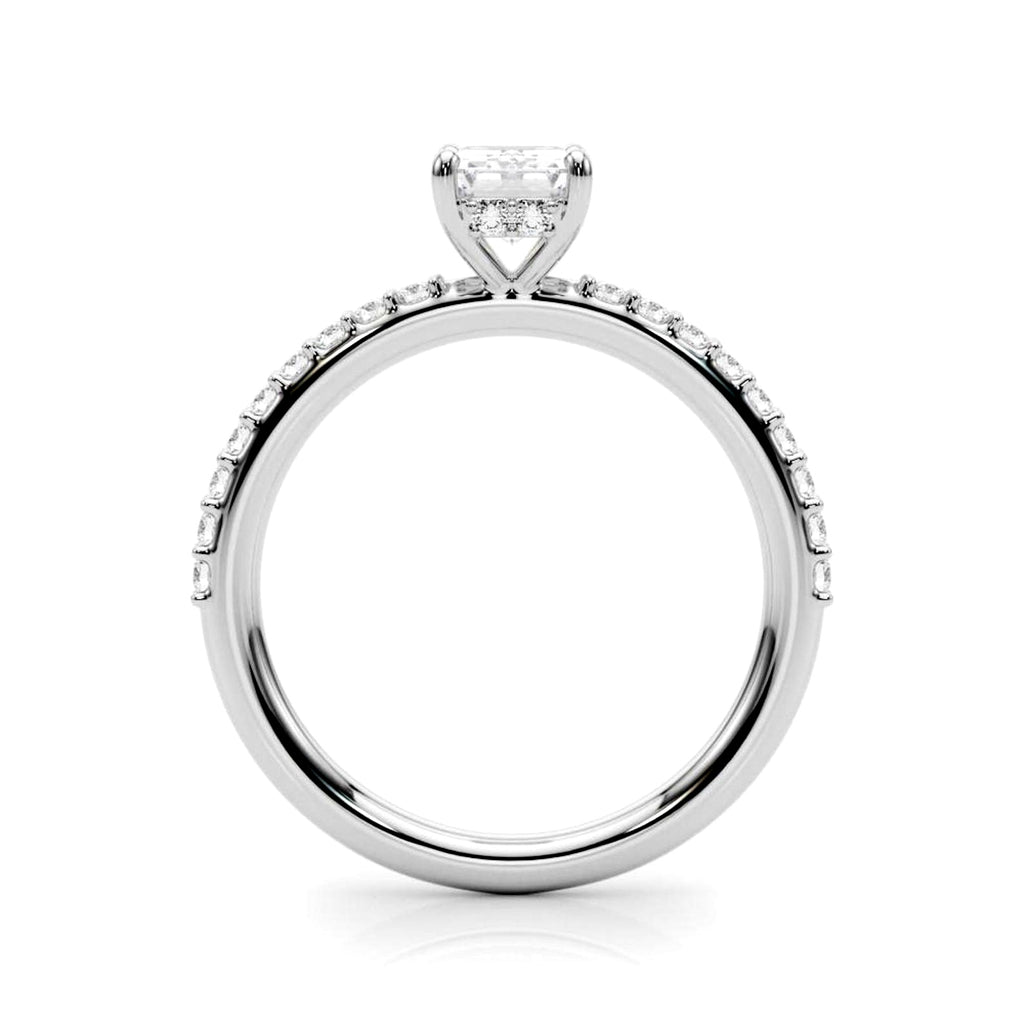 Great Offer..! Bezel Set Black Diamond Solitaire Engagement Ring - 1.00 carat