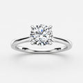 1.00CT D/VS Classic Round Diamond Solitaire Engagement Ring
