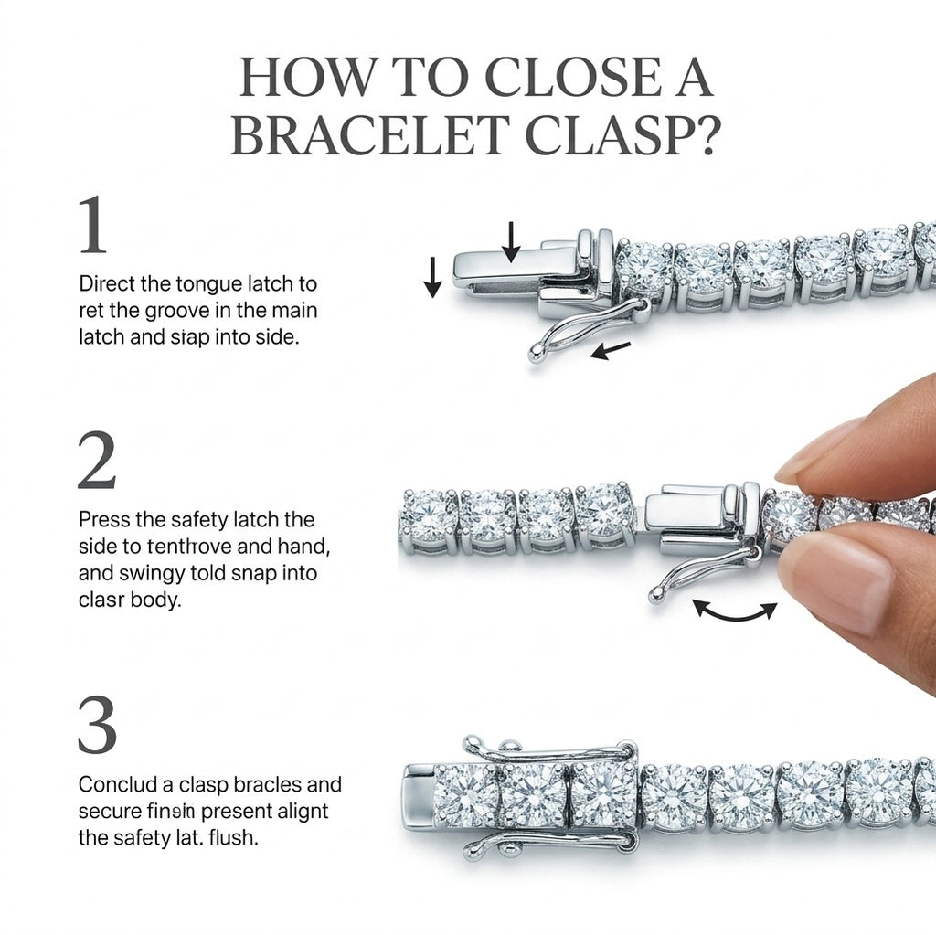 6.00CT D/VVS Round Lab Grown Diamond Tennis Bracelet in Platinum