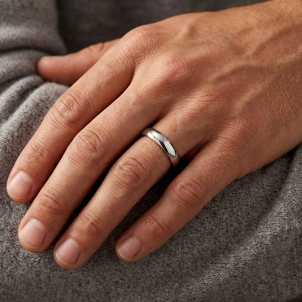 Men's Wedding Ring - 4mm