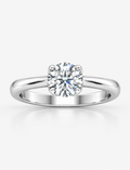 IGI Certified 2.00Ct Classic Four Prong Solitaire Engagement Ring in Gold & Platinum