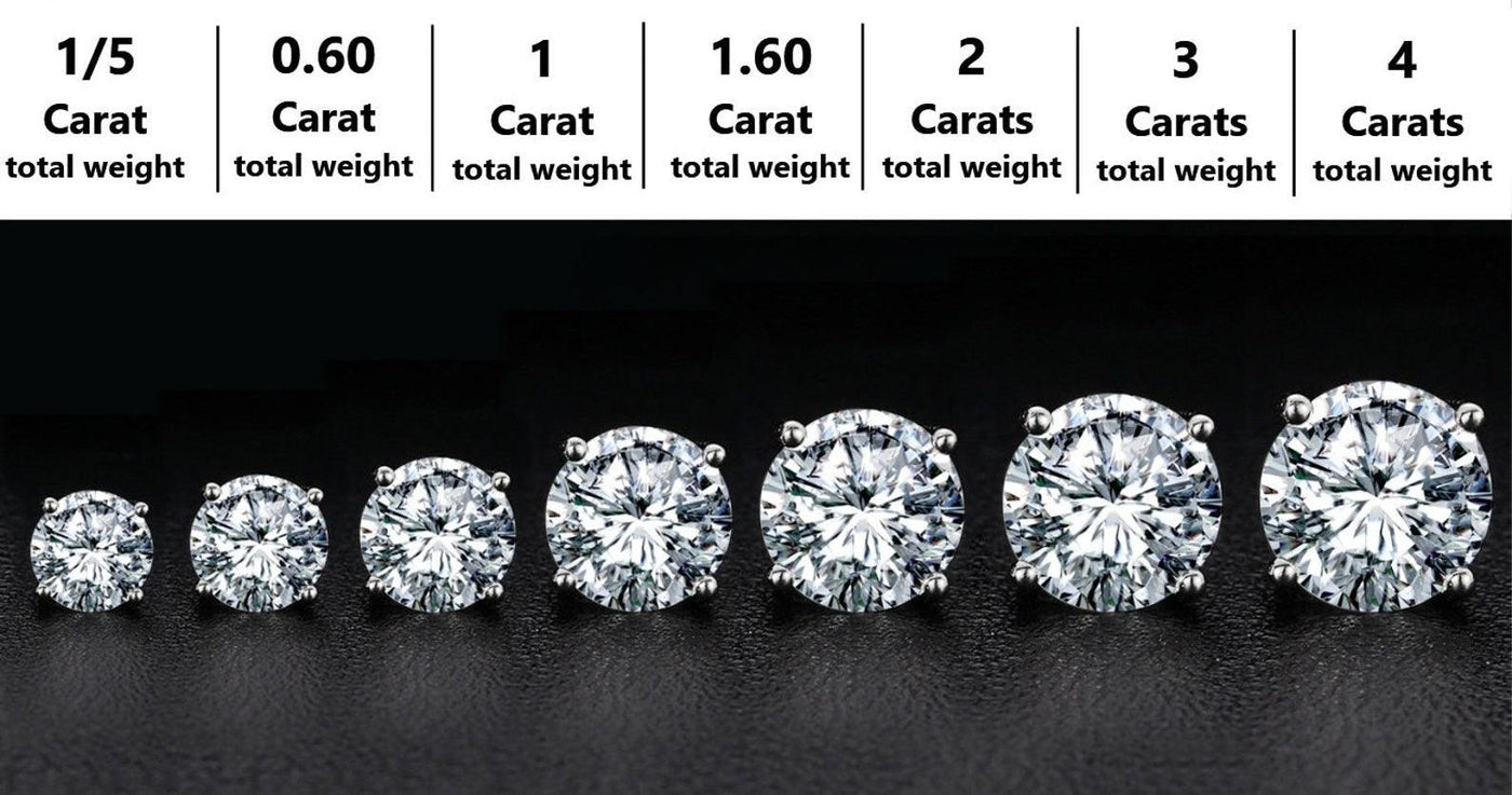 Certified E/VS Quality 10.00Ct Big Round Diamond Stud Earrings in Platinum