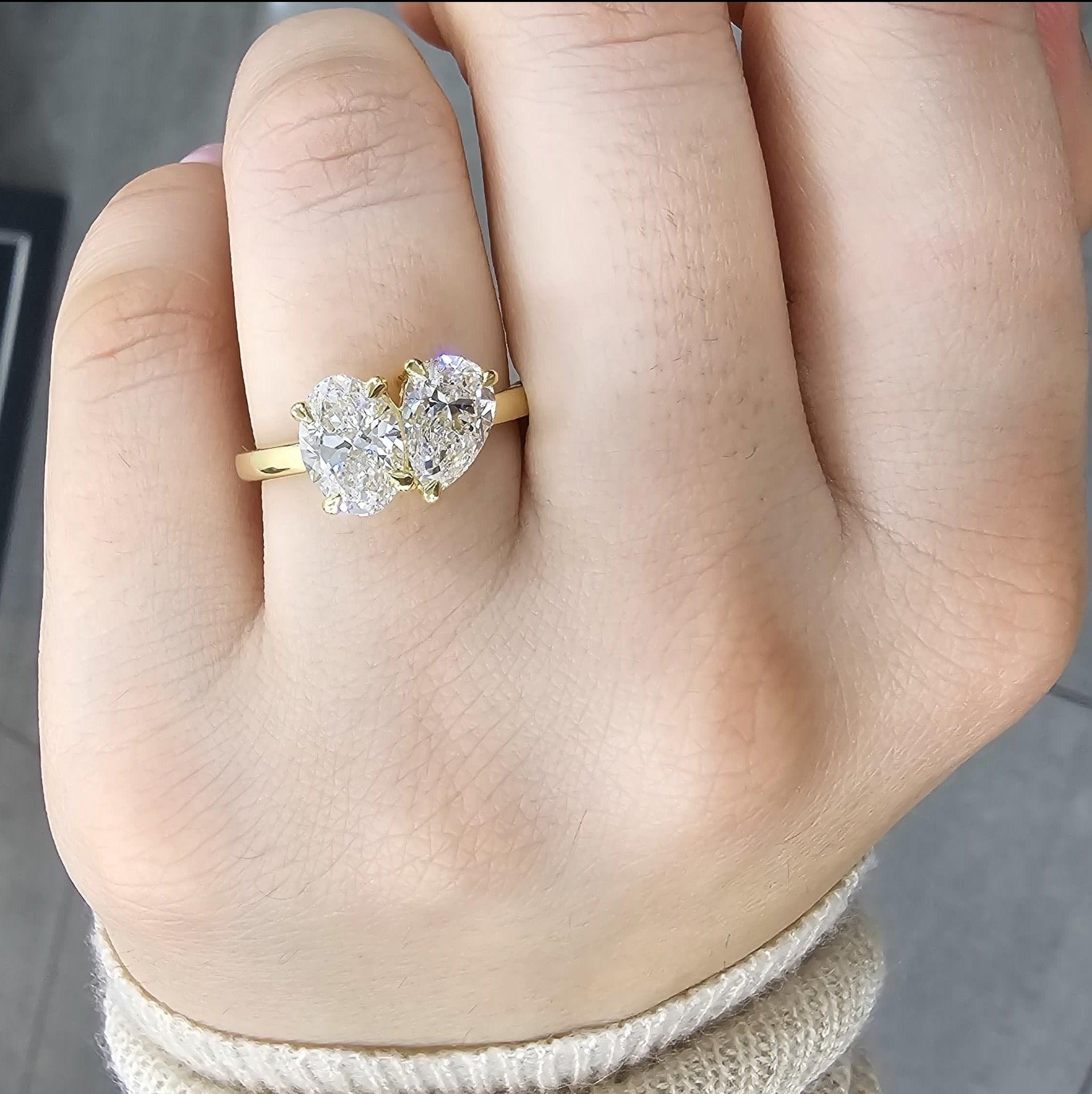 Lab Grown Diamond Engagement Ring