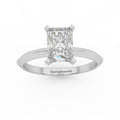 IGI Certified Radiant Diamond Solitaire Engagement Ring Platinum 1.00Ct-7.00Ct