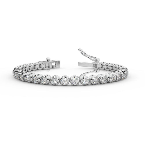 Tennis Bracelet - White Gold
