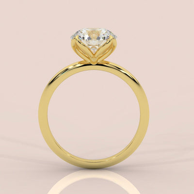 ROUND DIAMOND SOLITAIRE ENGAGEMENT RING