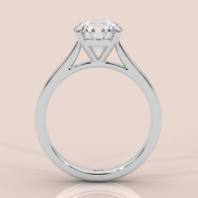 AMADA - ROUND DIAMOND SOLITAIRE ENGAGEMENT RING