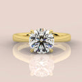 Clearance - 2.50Ct-4.00Ct Certified Round Diamond Solitaire Engagement Ring