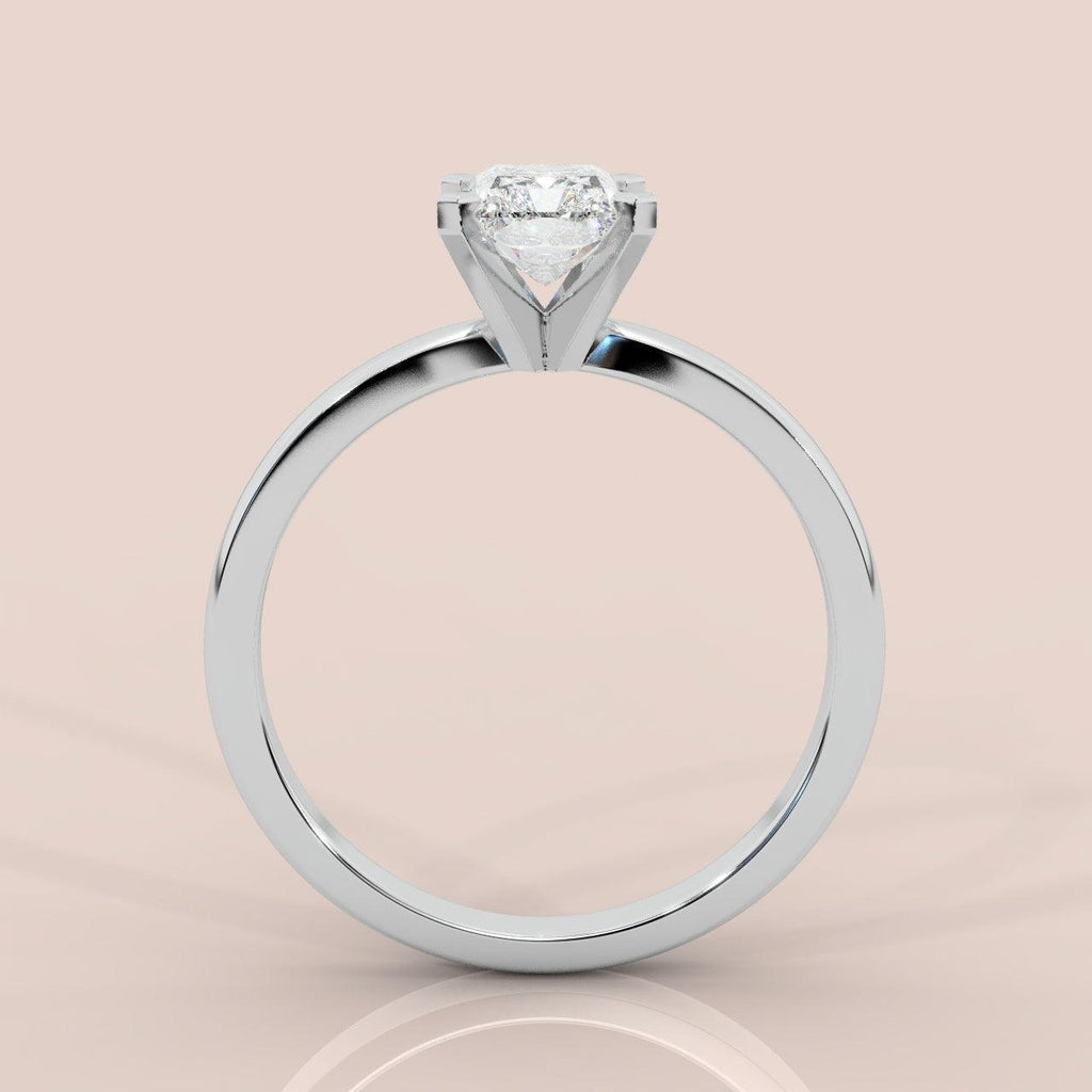 IGI Certified Radiant Diamond Solitaire Engagement Ring Platinum 1.00Ct-7.00Ct