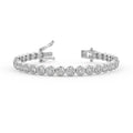 2.00ct Round Diamond Tennis Bracelet - Platinum