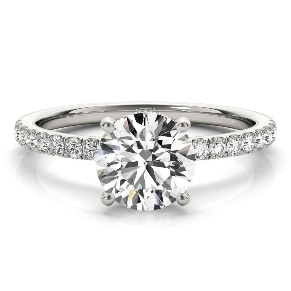 Great Offer..! Bezel Set Black Diamond Solitaire Engagement Ring - 1.00 carat
