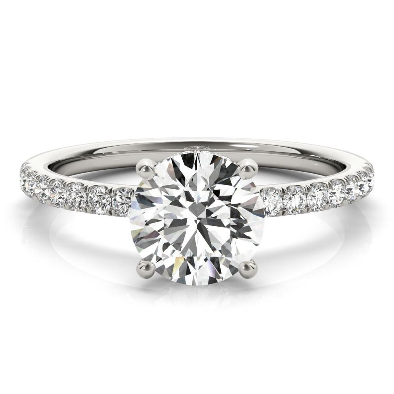 Great Offer..! Bezel Set Black Diamond Solitaire Engagement Ring - 1.00 carat