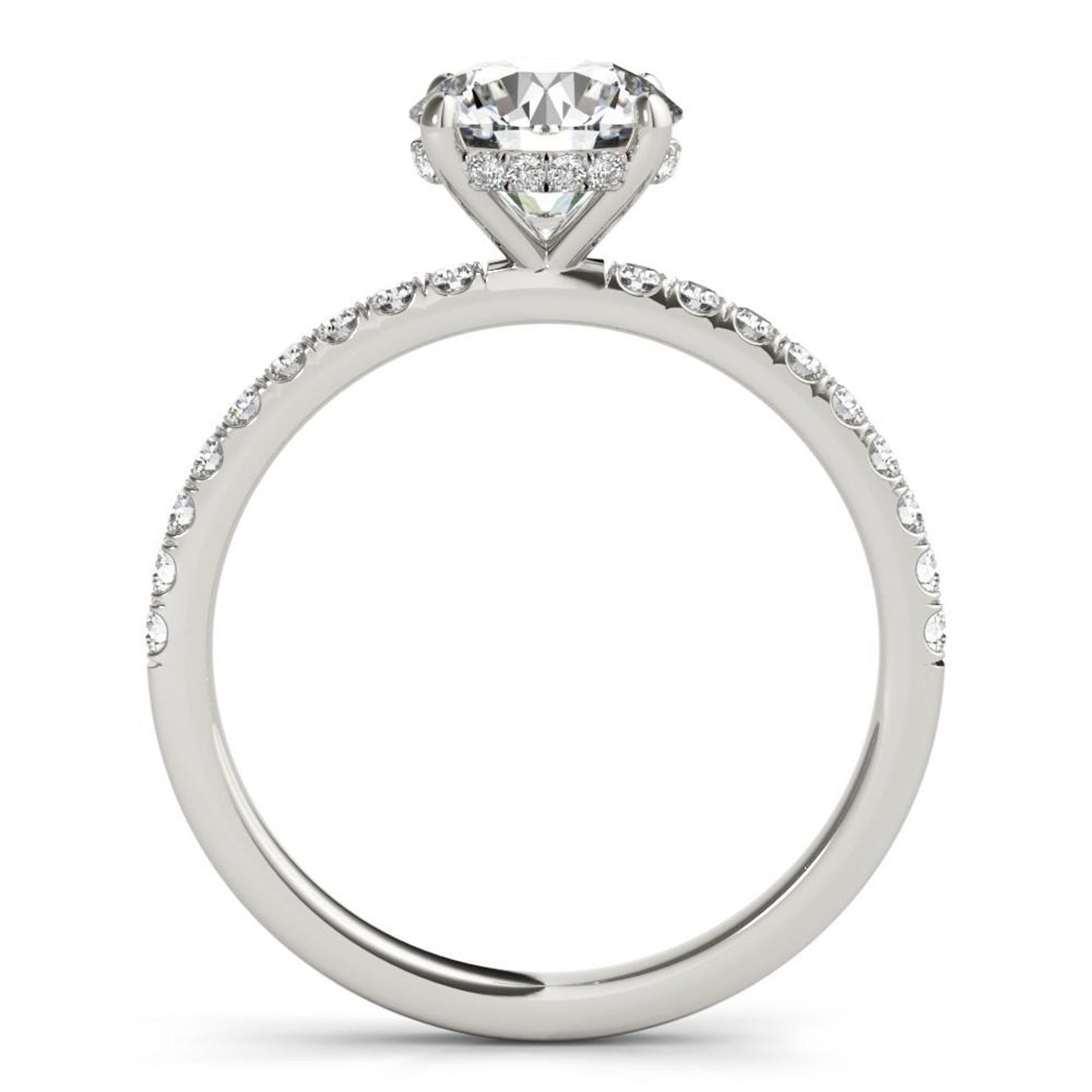 Great Offer..! Bezel Set Black Diamond Solitaire Engagement Ring - 1.00 carat