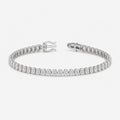 8.00ct Oval Diamond Tennis Bracelet - Platinum