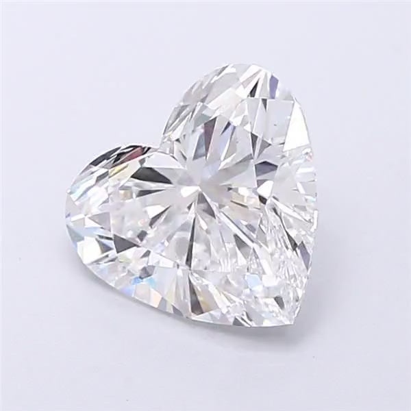 D/VVS 3.00Ct IGI Certified Heart Diamond Solitaire Engagement Ring In Platinum